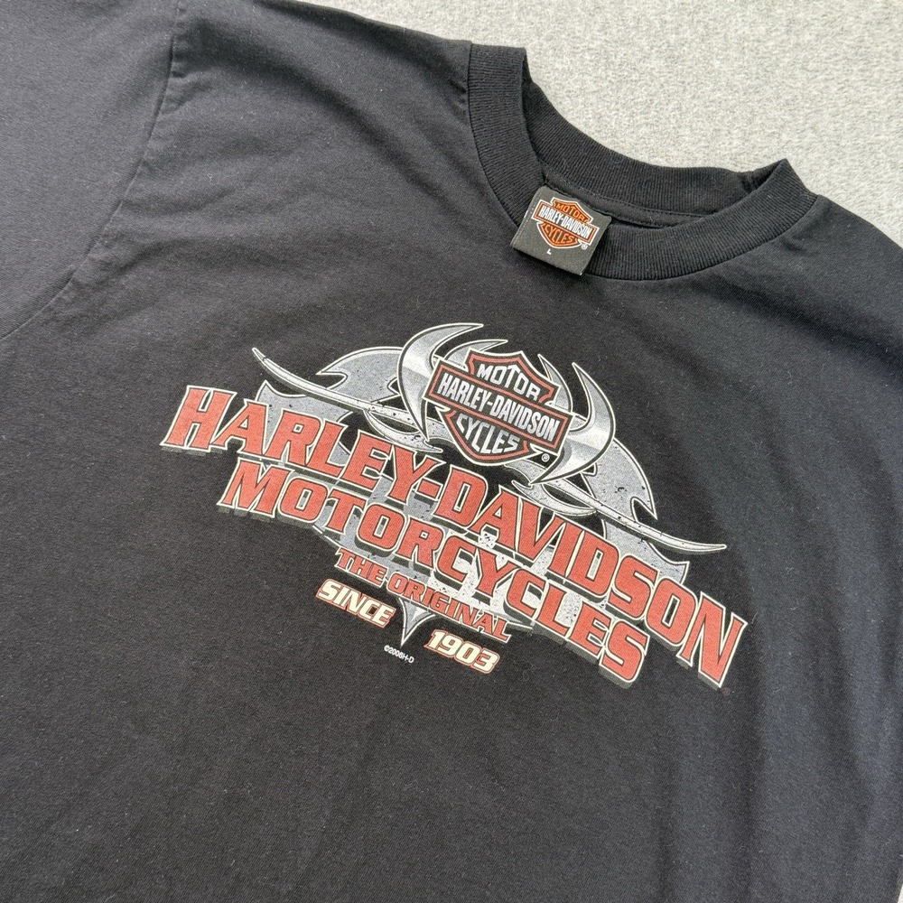 Harley-Davidson Heart of Dixie T-Shirt L Montgomery Alabama 2003 Made USA